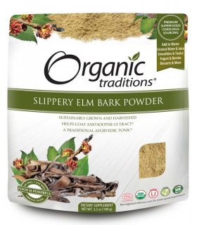 Organic Traditions Slippery Elm Bark Powder