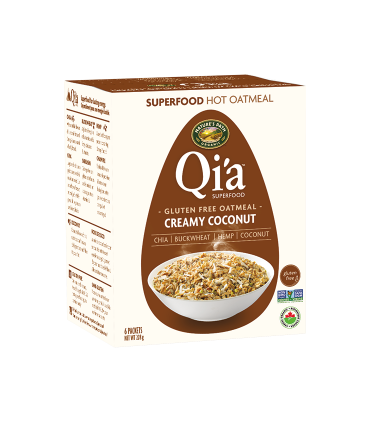 Qi'a Superfood Hot Oatmeal Creamy Coconut