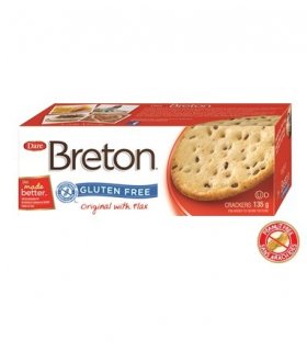 Breton Gluten Free Crackers Original with Flax